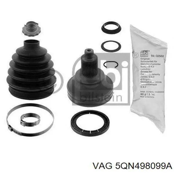 Junta homocinética externa dianteira VAG 5QN498099 preço, a partir de 338,22 USD