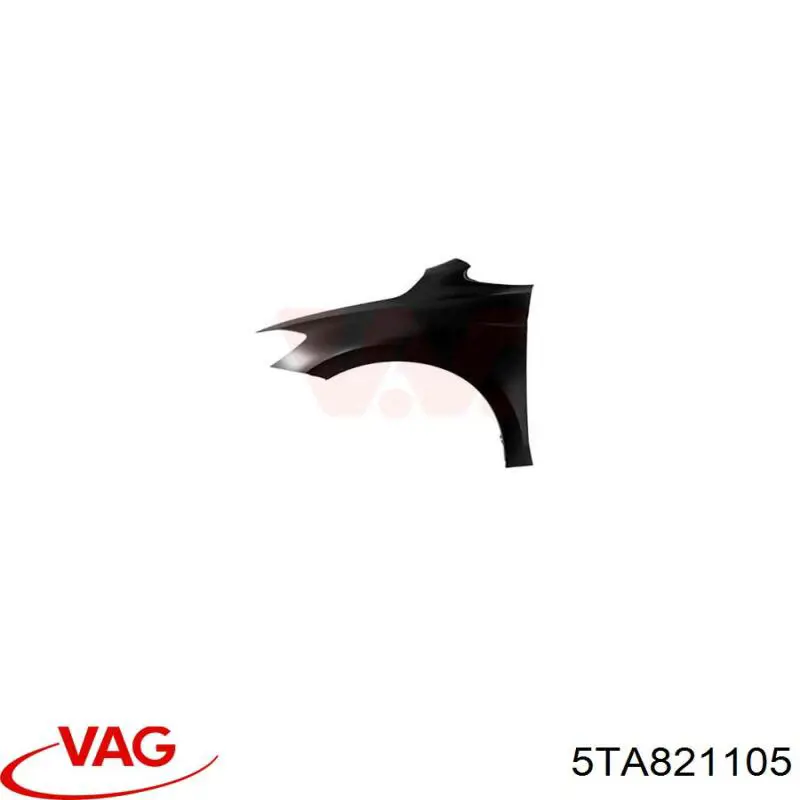 Compre 5TA821105 VAG Pára-lama dianteiro esquerdo