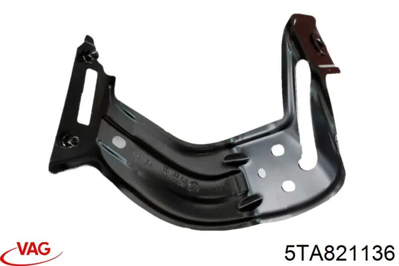 Consola dianteira de fixação do pára-lama dianteiro direito VAG 5TA821136 preço, a partir de 45,25 USD