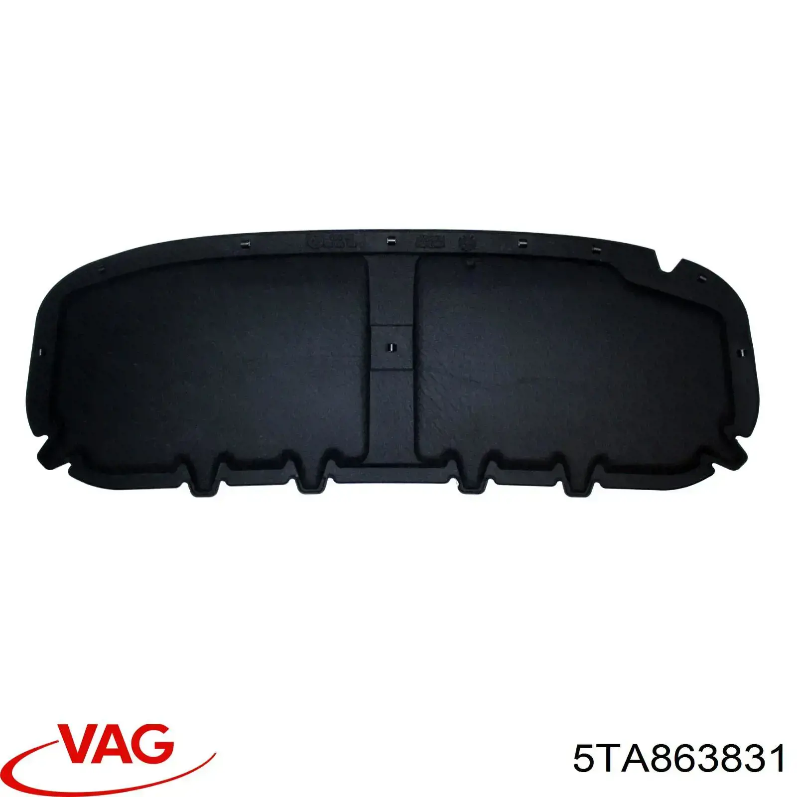 Isolamento de ruído da capota para Volkswagen Touran III 5T1