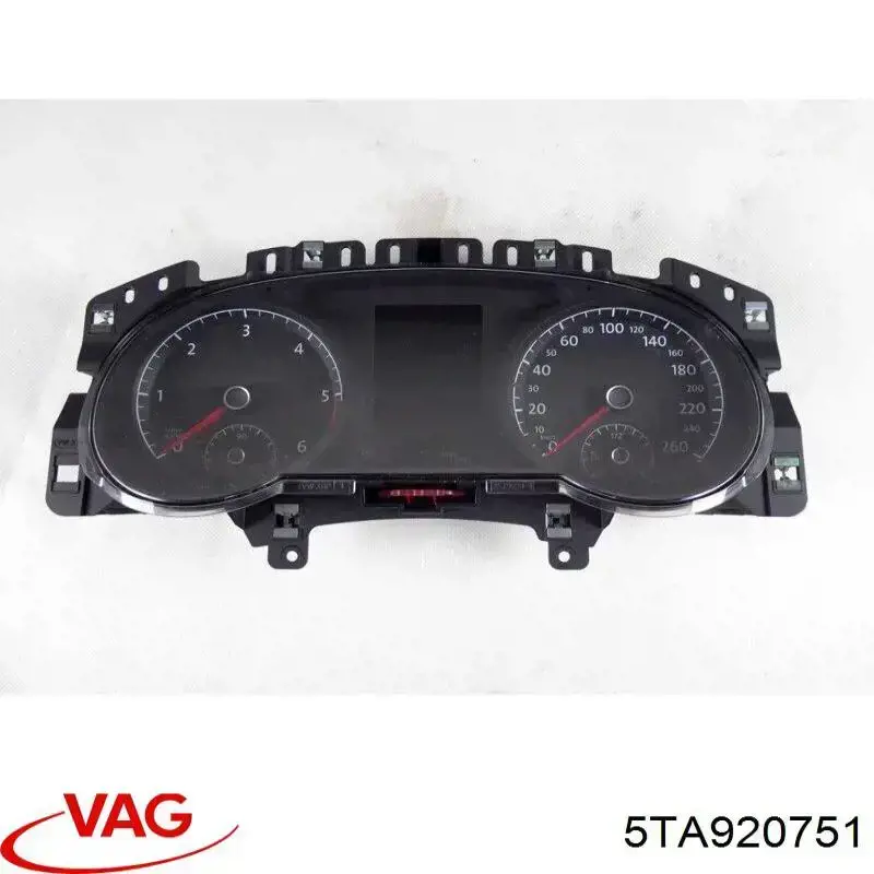 Painel de instrumentos (quadro de instrumentos) VAG 5TA920751 preço, a partir de 447,72 USD