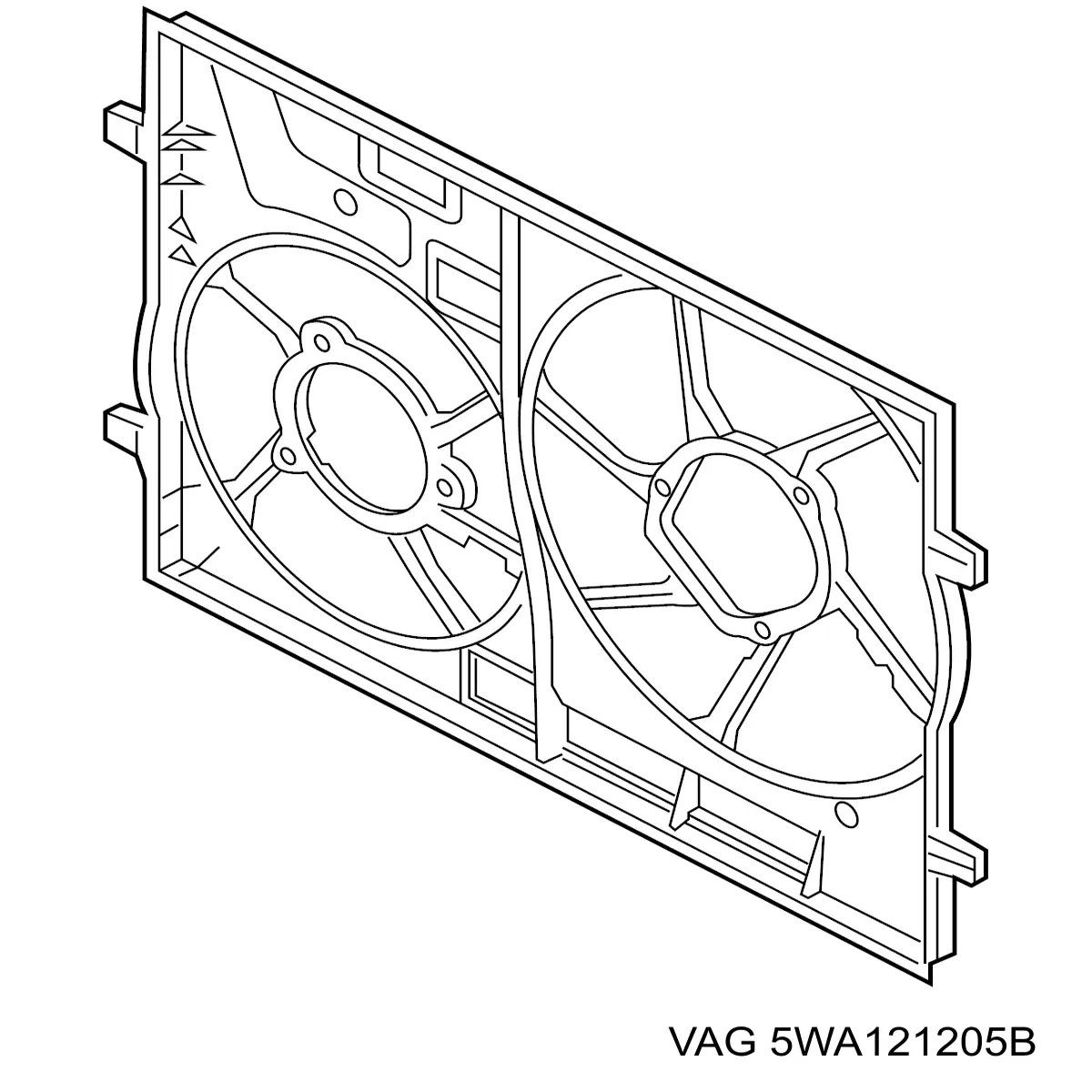 Difusor do radiador de esfriamento FPS FP74W318 preço, a partir de 65,63 USD