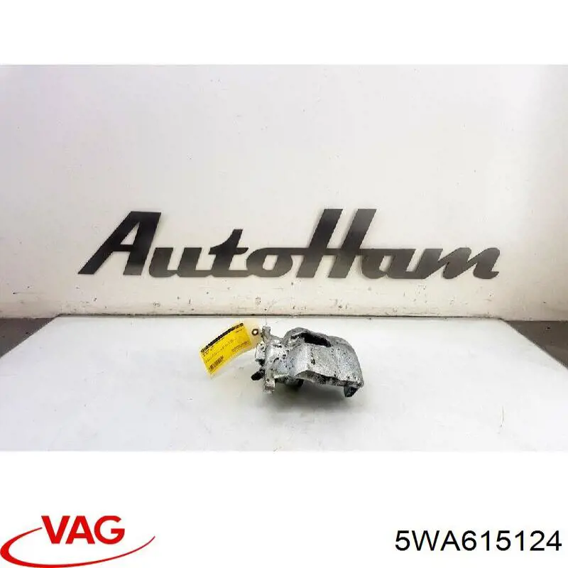 5WA615124 VAG Suporte do freio dianteiro direito