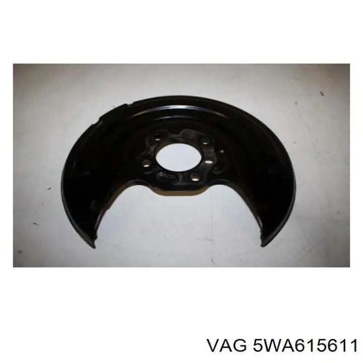 Compre 5WA615611 VAG Proteção esquerda do freio de disco traseiro