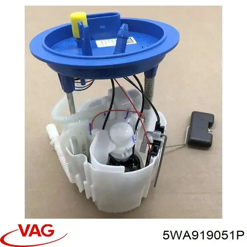5WA919051P VAG Módulo de bomba de combustível com sensor do nível de combustível