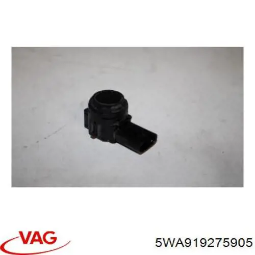 5WA919275GRU VAG Sensor traseiro de sinalização de estacionamento (sensor de estacionamento)