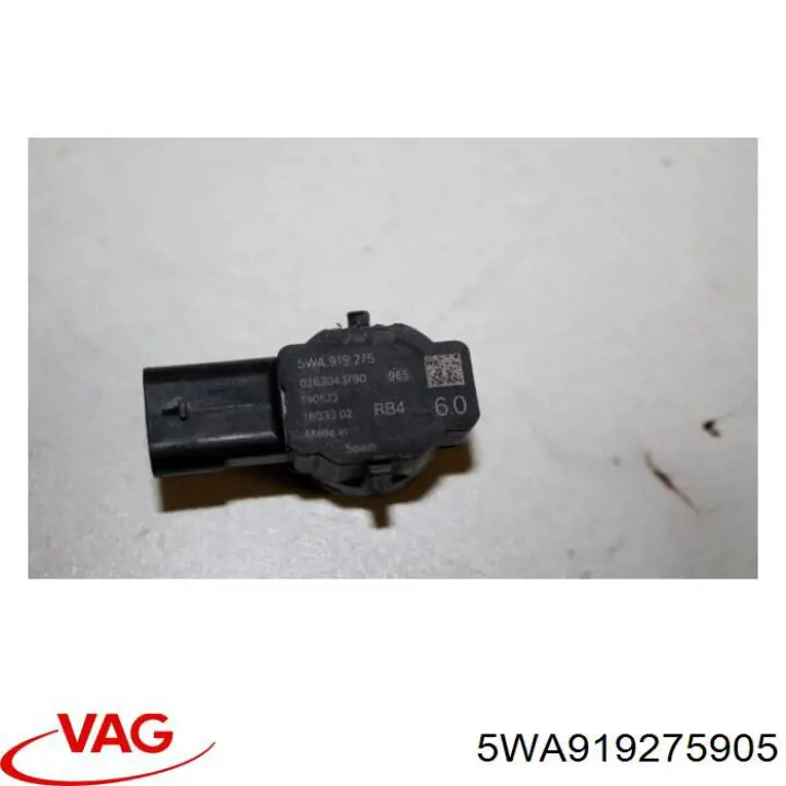 Sensor traseiro de sinalização de estacionamento (sensor de estacionamento) VAG 5WA919275GRU preço, a partir de 44,27 USD