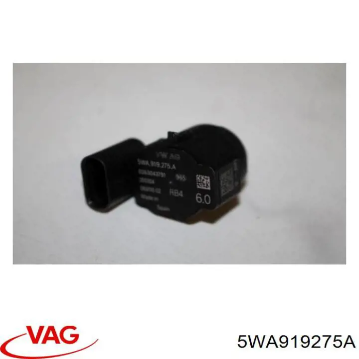 5WA919275A VAG Sensor traseiro de sinalização de estacionamento (sensor de estacionamento)