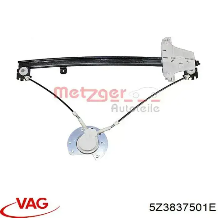 Mecanismo de acionamento de vidro da porta dianteira esquerda VAG 5Z3837501E preço, a partir de 44,42 USD