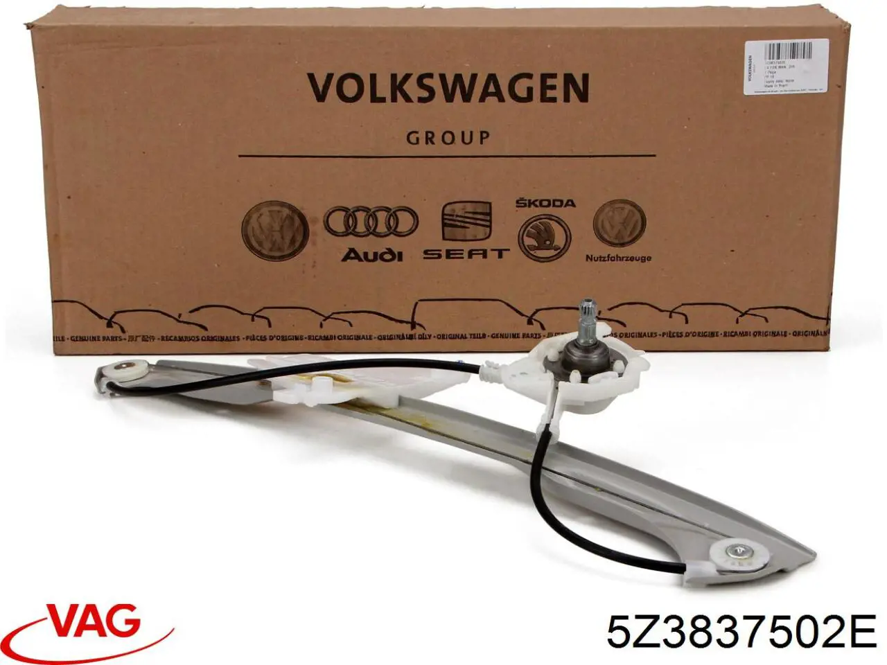 Mecanismo de acionamento de vidro da porta dianteira direita VAG 5Z3837502E preço, a partir de 45,97 USD