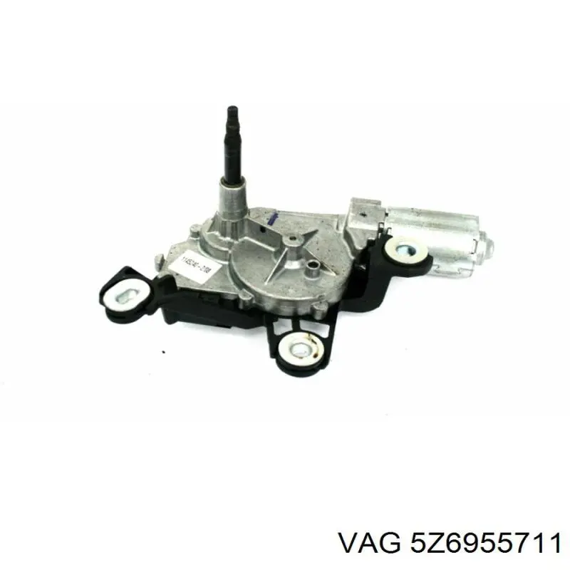 5Z6955711 VAG Motor de limpador pára-brisas de vidro traseiro