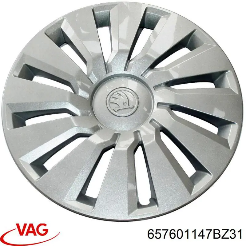 657601147BZ31 VAG Coberta de disco de roda