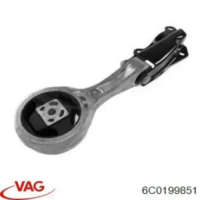 Coxim (suporte) traseiro de motor VAG 6C0199851 preço, a partir de 65,12 USD