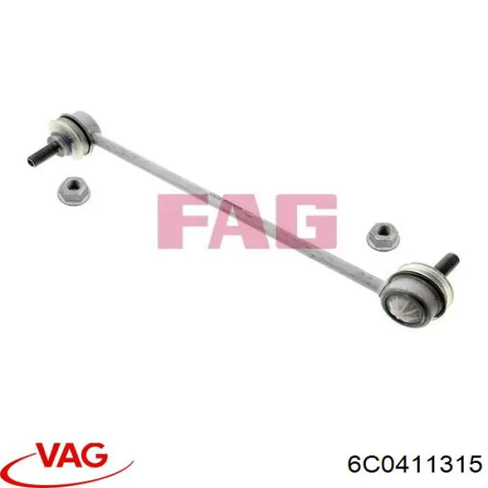 Compre 6C0411315 VAG Montante de estabilizador dianteiro