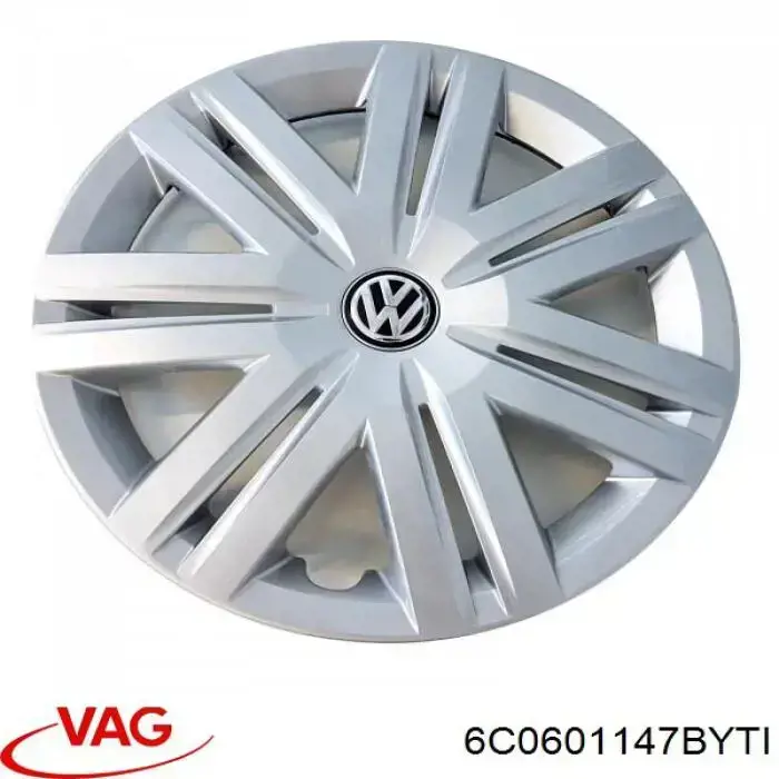 6C0601147BJW VAG Coberta de disco de roda