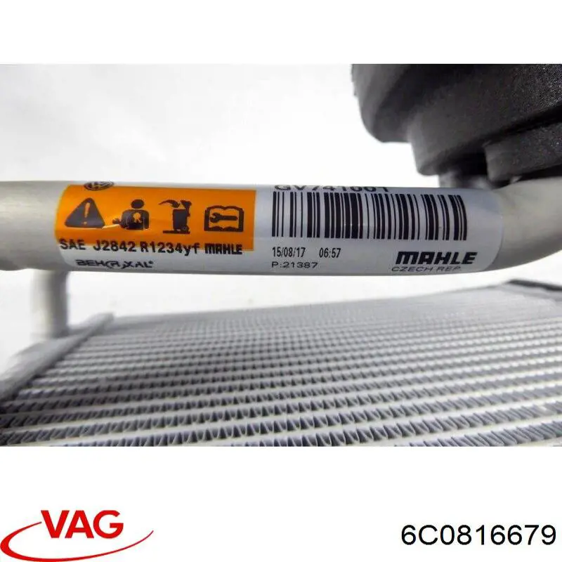 Compre 6C0816679 VAG Válvula TRV de aparelho de ar condicionado