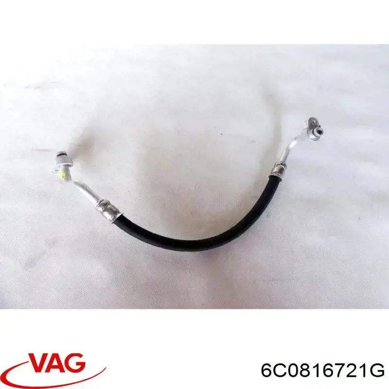 6C0816721G VAG Mangueira de aparelho de ar condicionado, desde o compressor até o radiador
