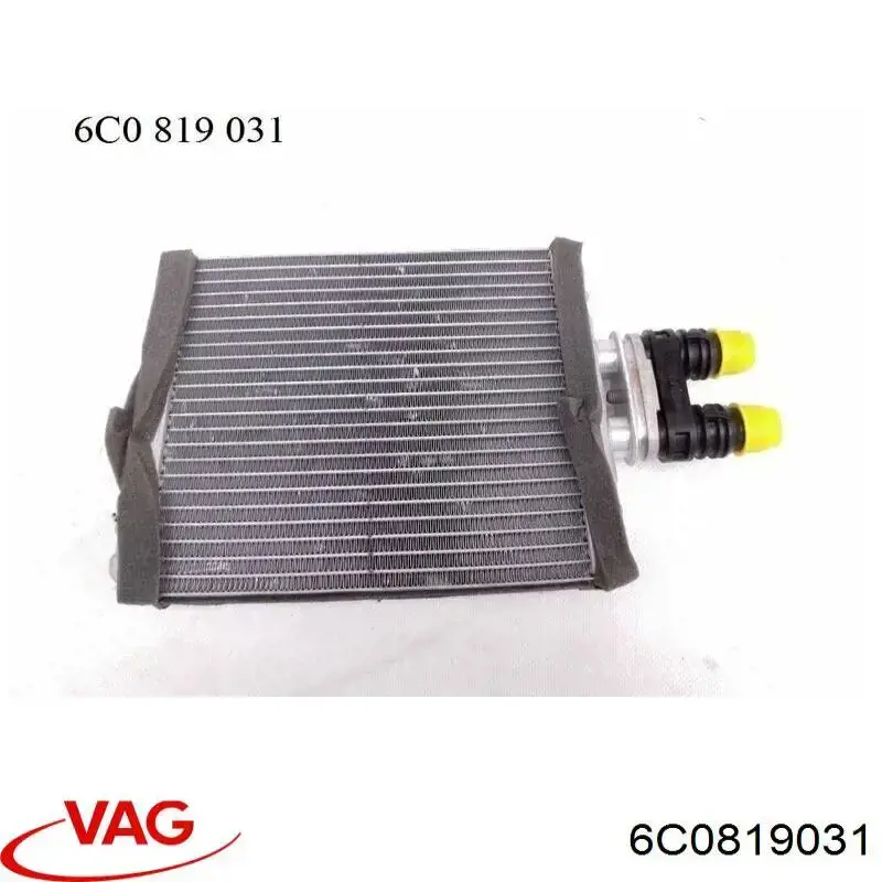 6C0819031 VAG Radiador de forno (de aquecedor)
