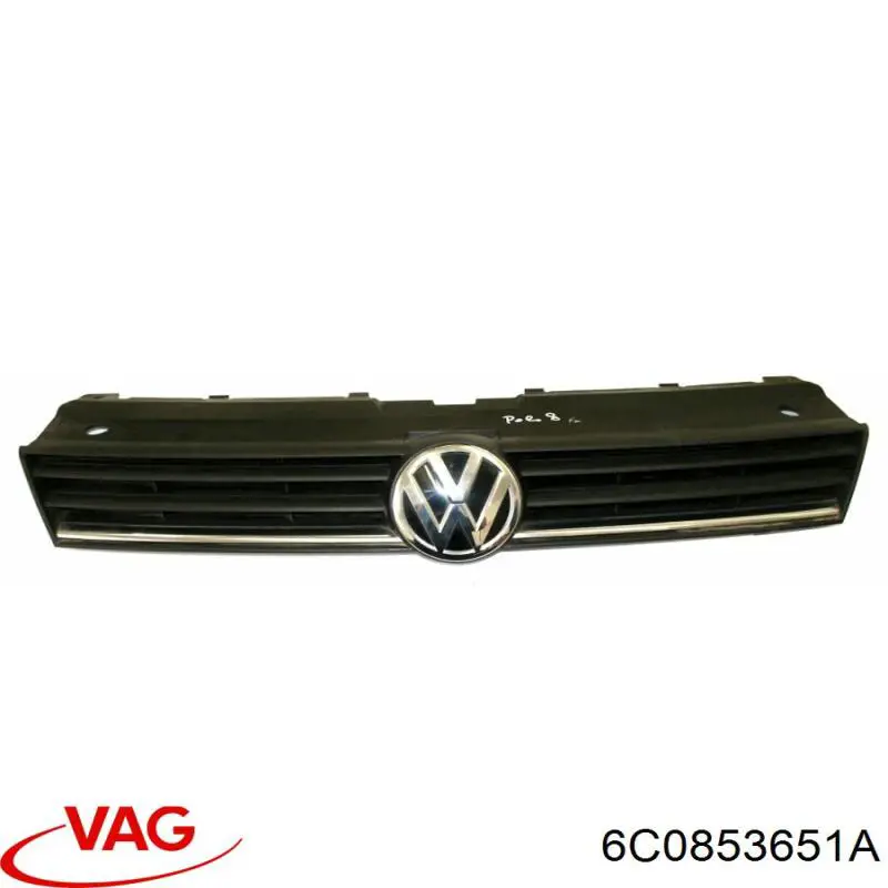 Grelha do radiador VAG 6C0853651A preço, a partir de 32,32 USD