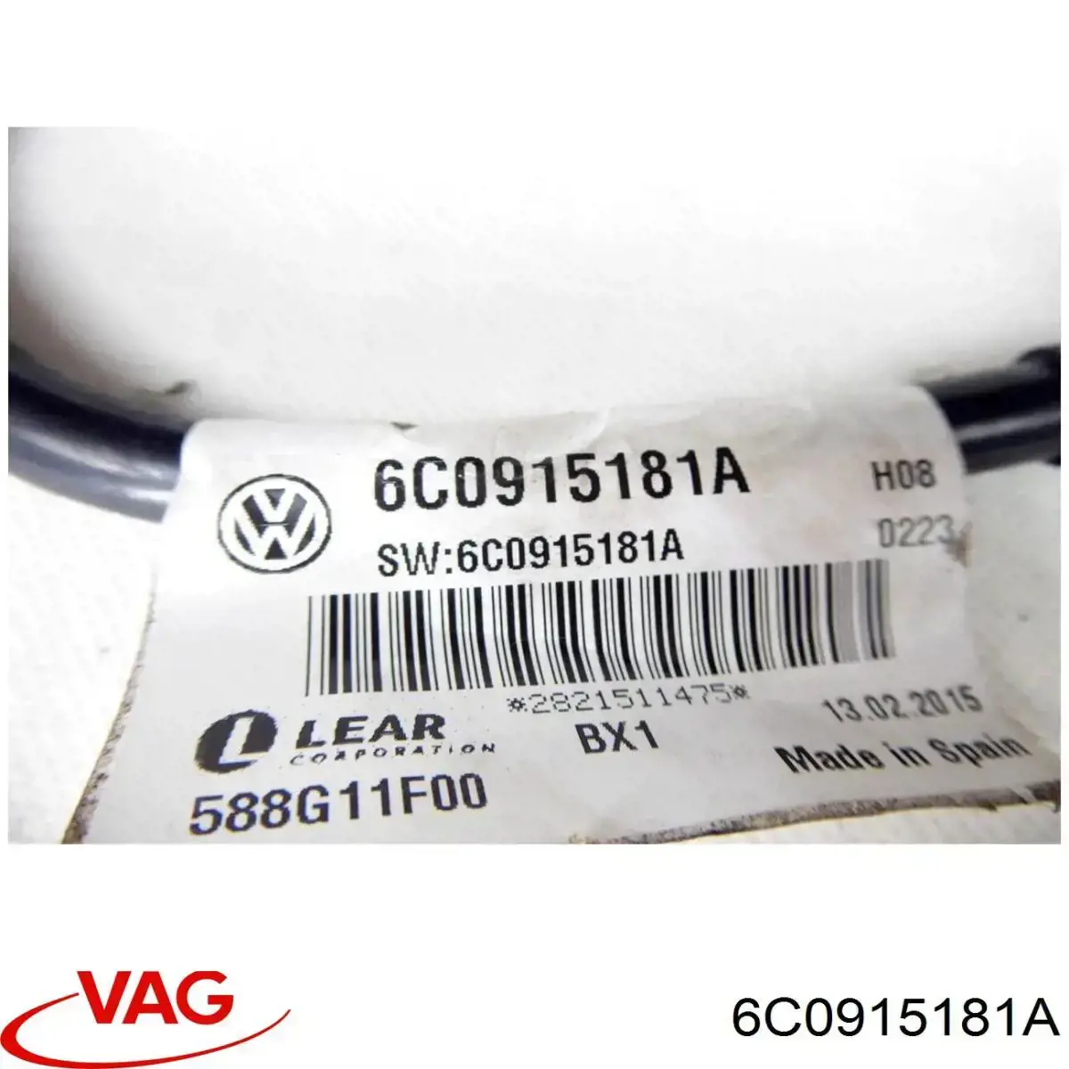Cabo de terra de bateria recarregável (PILHA) VAG 6R0915181D preço, a partir de 62,99 USD