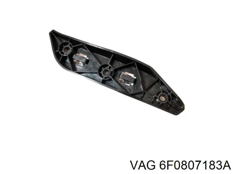 6F0807183A VAG Consola do pára-choque dianteiro esquerdo