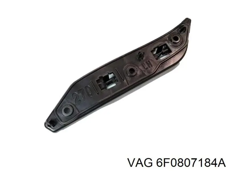 6F0807184A VAG Consola do pára-choque dianteiro direito