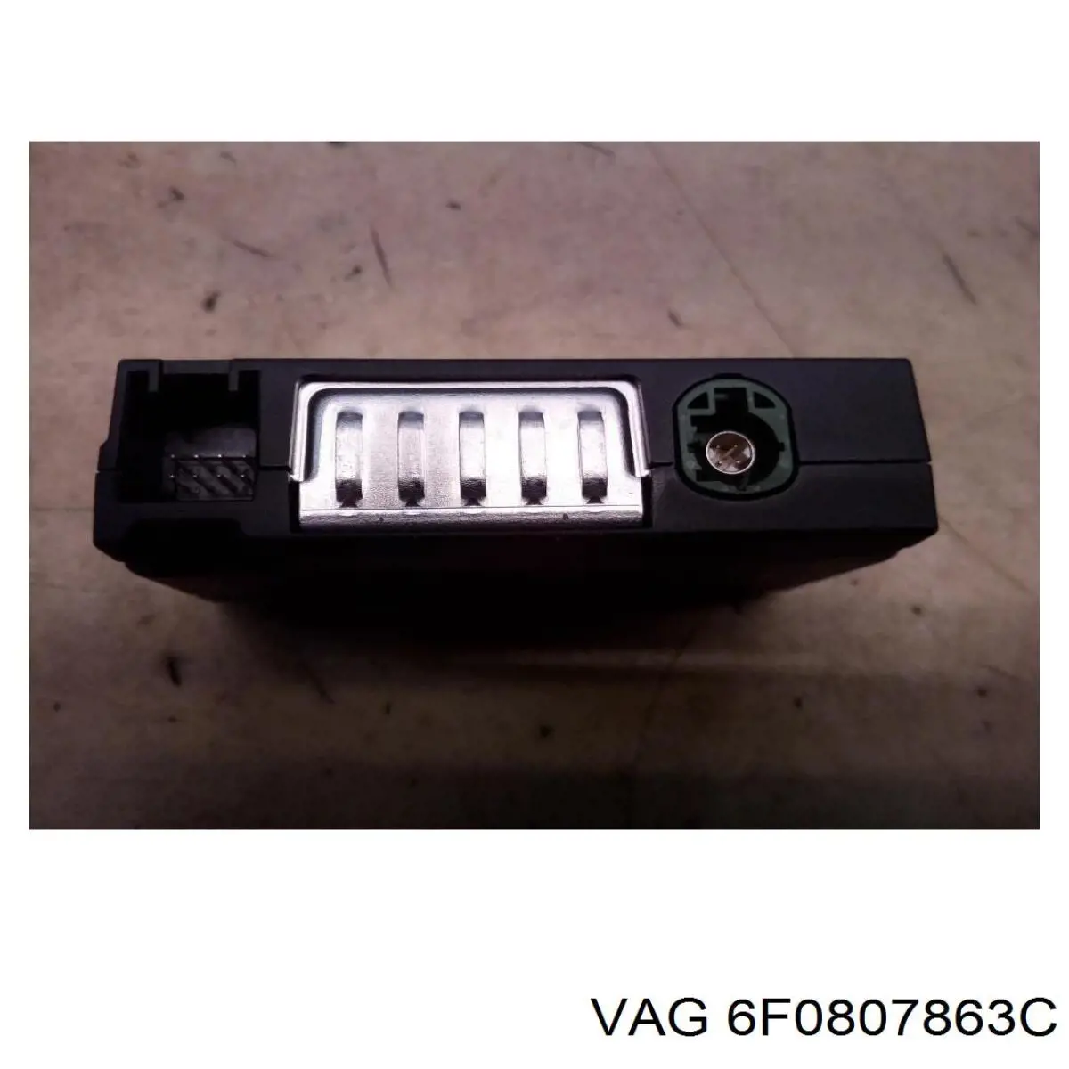 6F0807863C VAG Absorvedor (enchido) do pára-choque traseiro