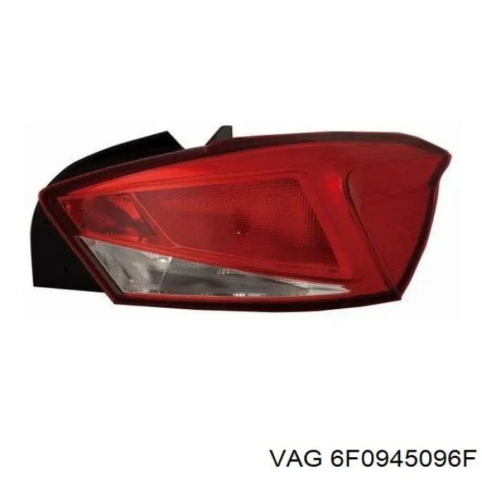 6F0945096F VAG Lanterna traseira direita