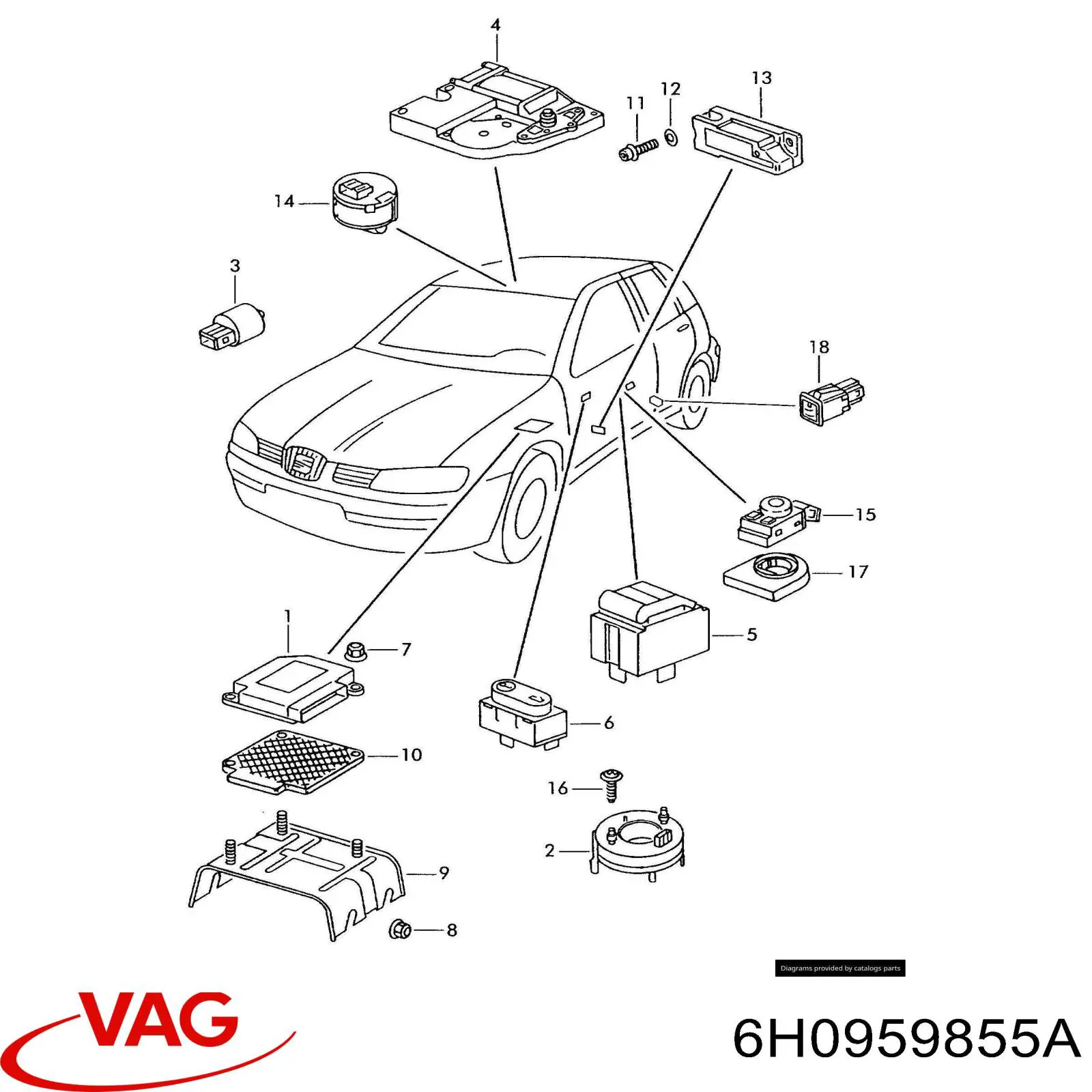 6H0959855A VAG 