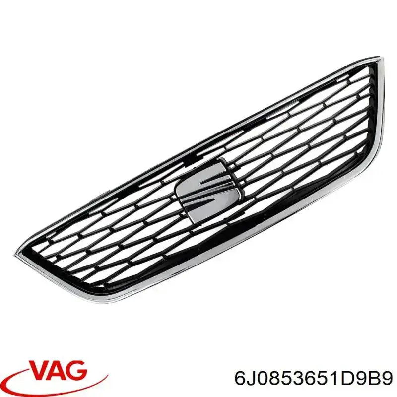 Grelha do radiador VAG 6J0853651D9B9 preço, a partir de 60,97 USD