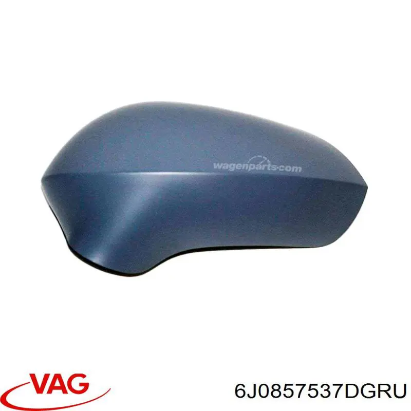 Compre 6J0857537DGRU VAG Placa sobreposta (tampa) do espelho de retrovisão esquerdo