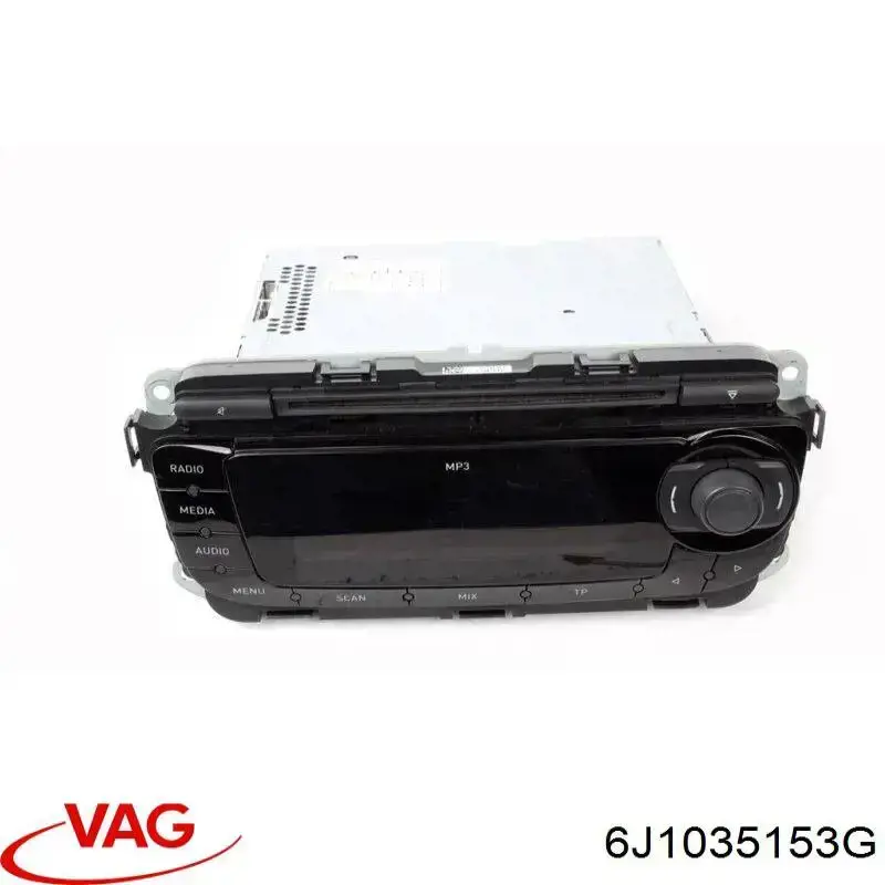 Aparelhagem de som (rádio AM/FM) VAG 6J1035153G preço, a partir de 66,40 USD