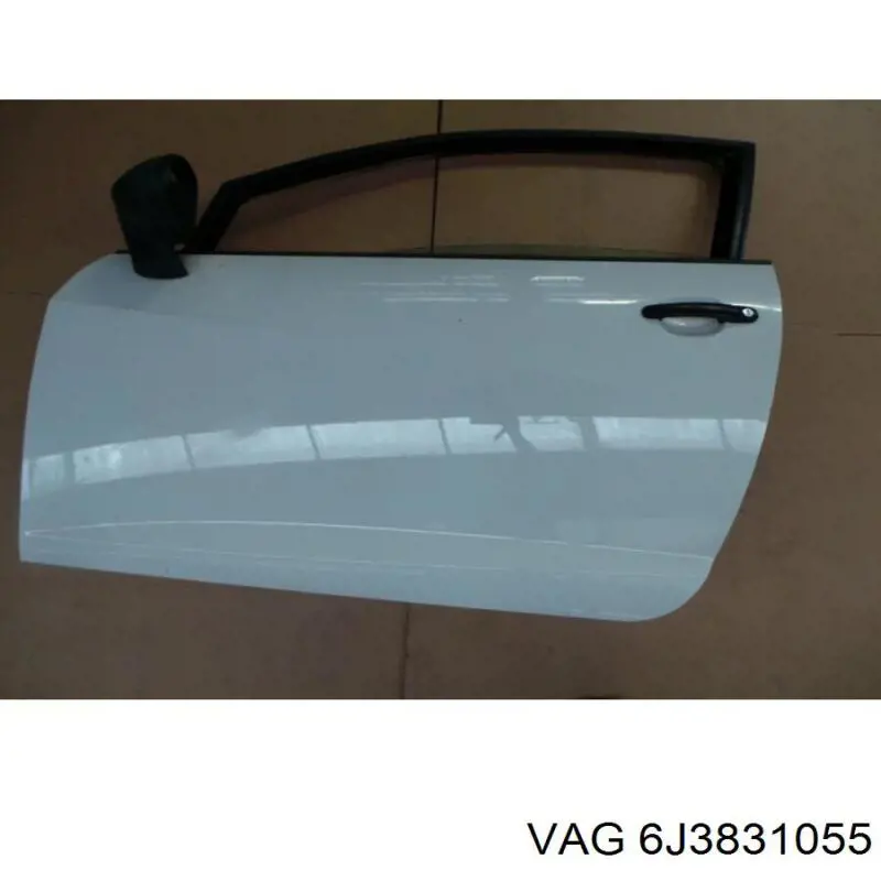 Porta dianteira esquerda para Seat Ibiza IV SPORTCOUPE 6J1, 6P5