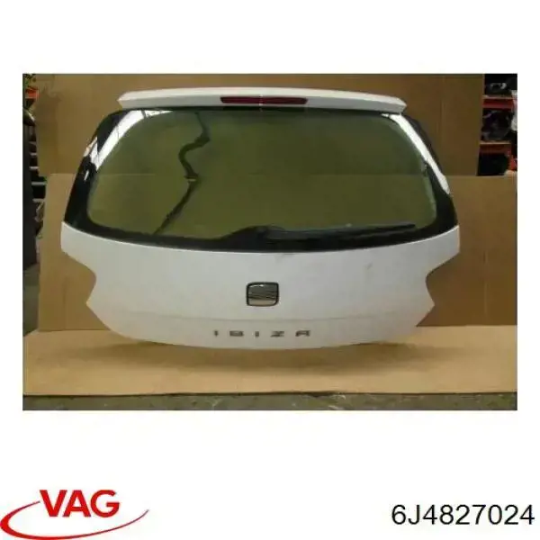 6J4827024 VAG Porta traseira (3ª/5ª porta-malas (tampa de alcapão)