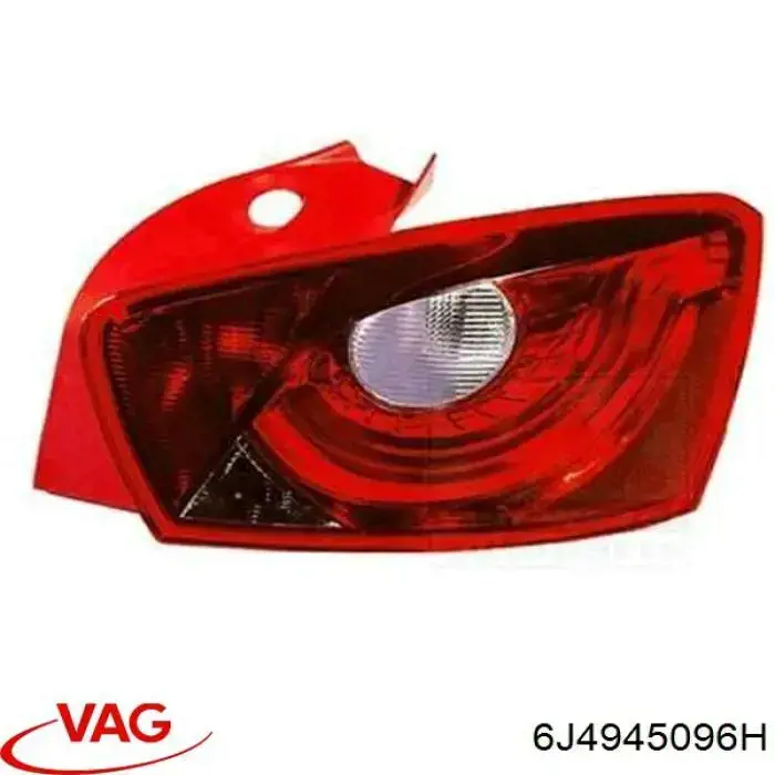 Lanterna traseira direita VAG 6J4945096H preço, a partir de 68,10 USD