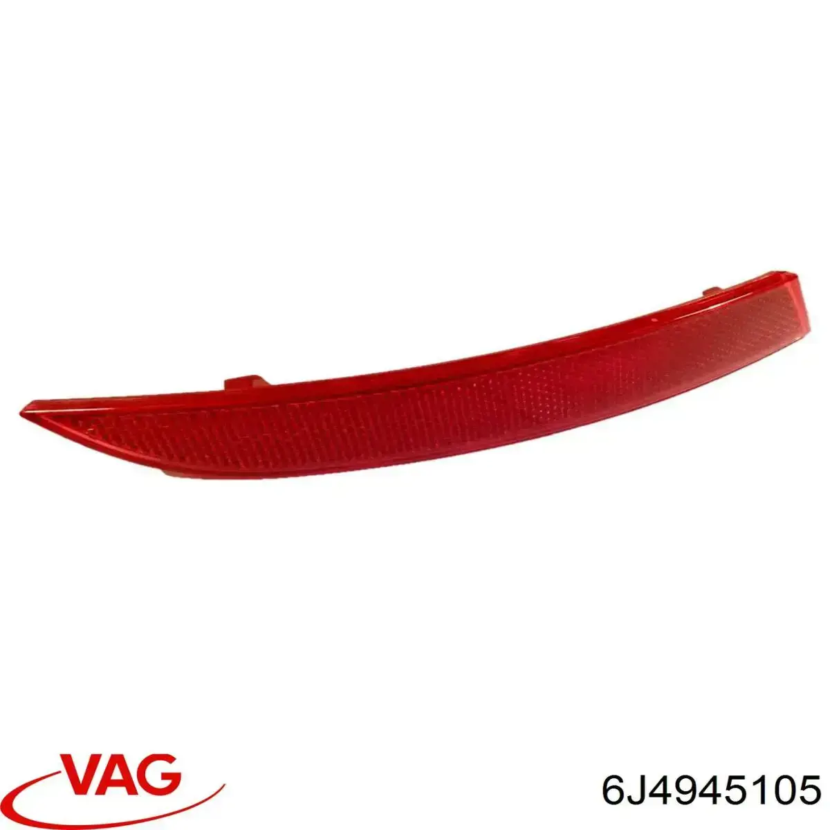 Retrorrefletor (refletor) do pára-choque traseiro esquerdo VAG 6J4945105 preço, a partir de 16,74 USD
