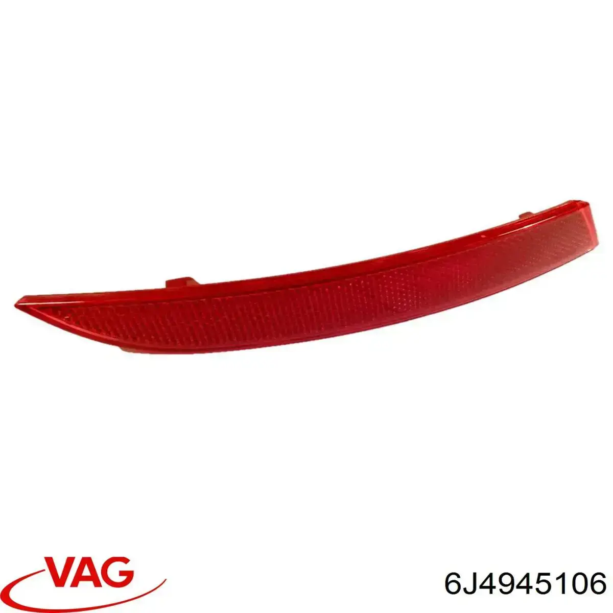 Retrorrefletor (refletor) do pára-choque traseiro direito VAG 6J4945106 preço, a partir de 16,61 USD