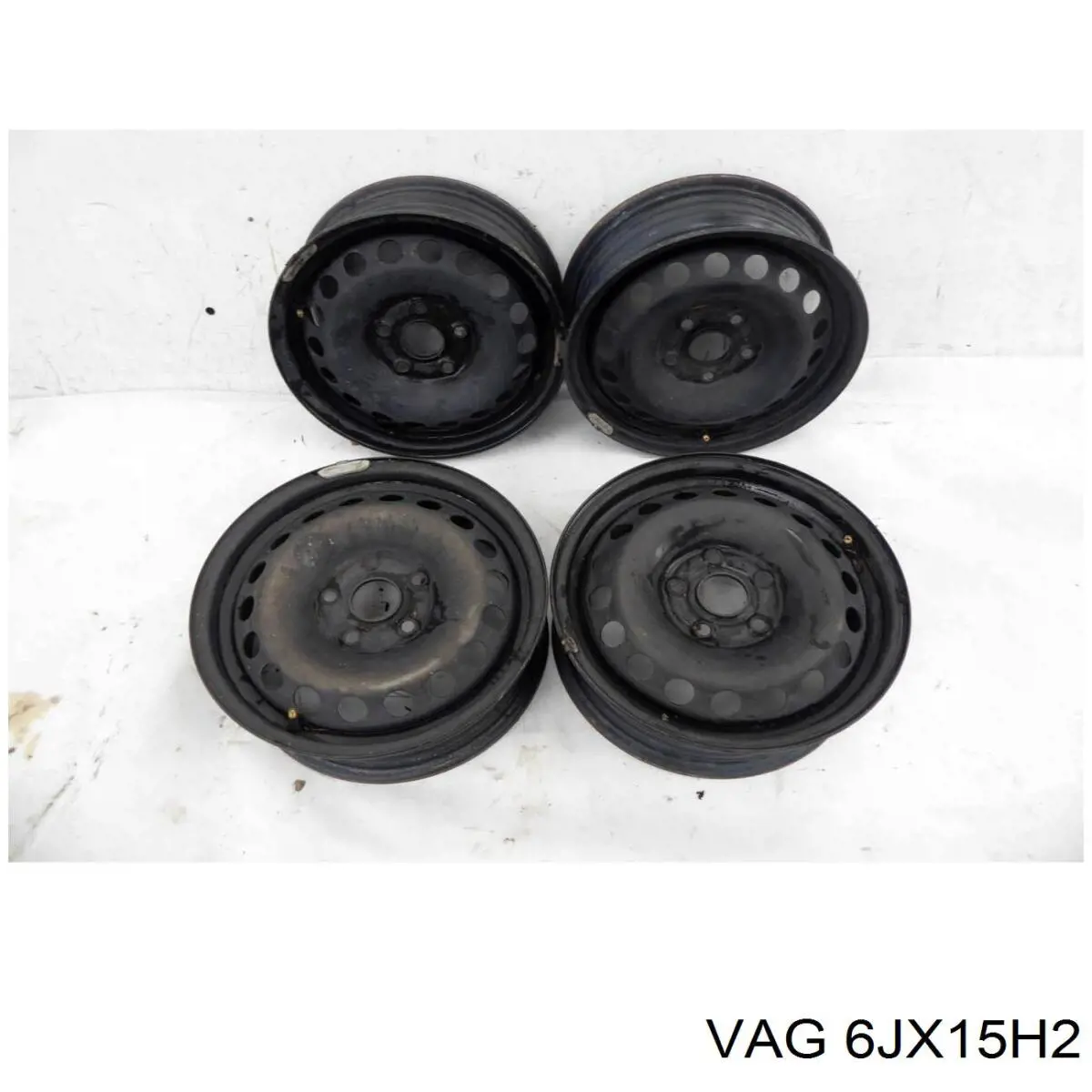 Discos de roda de aço (estampados) VAG 6JX15H2