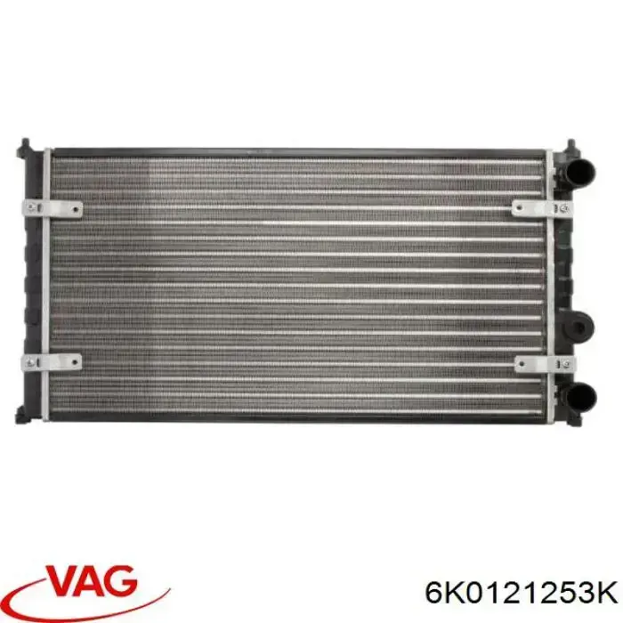 Compre 6K0121253K VAG Radiador de esfriamento de motor