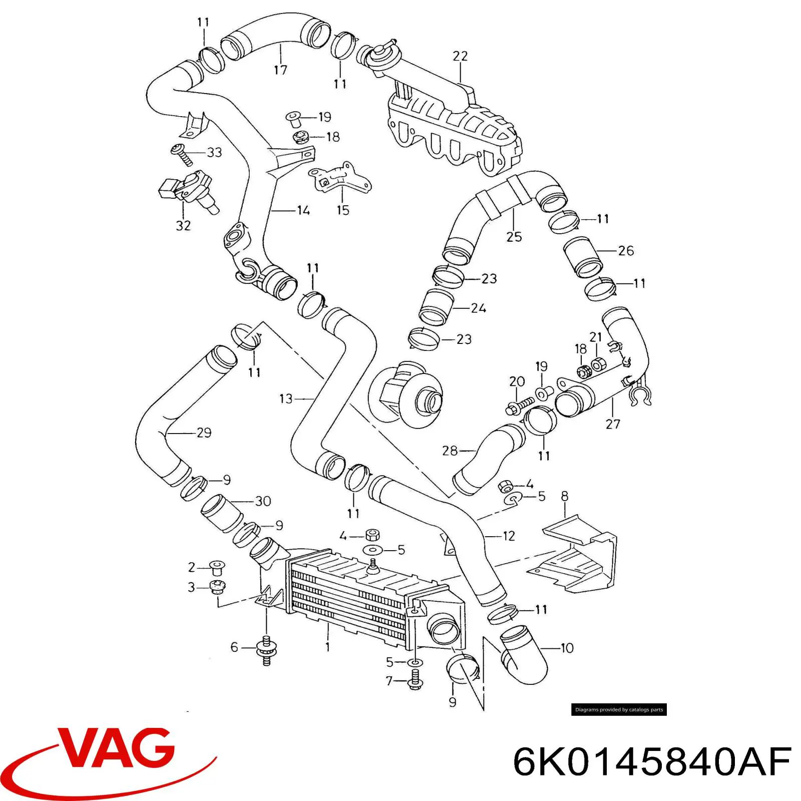 6K0145840AF VAG 