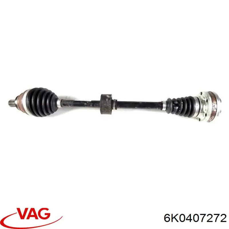 6K0407272X VAG Semieixo (acionador) dianteiro direito