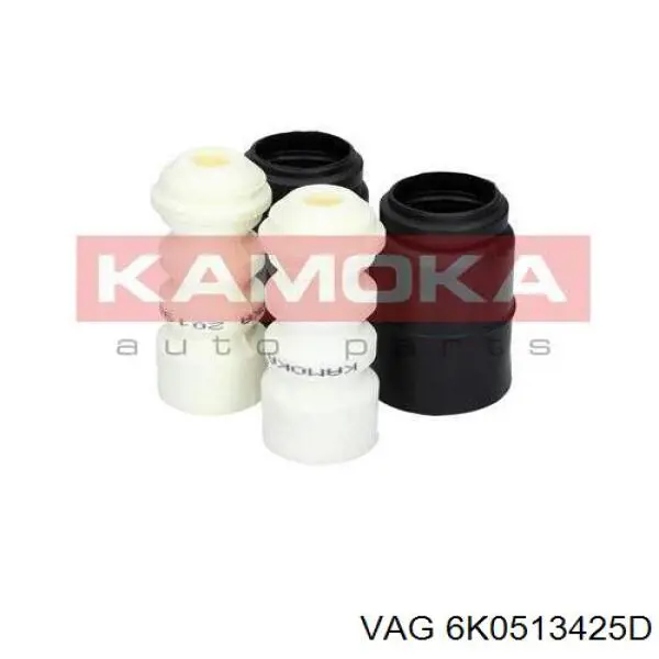 6K0513425D VAG Bota de proteção de amortecedor traseiro