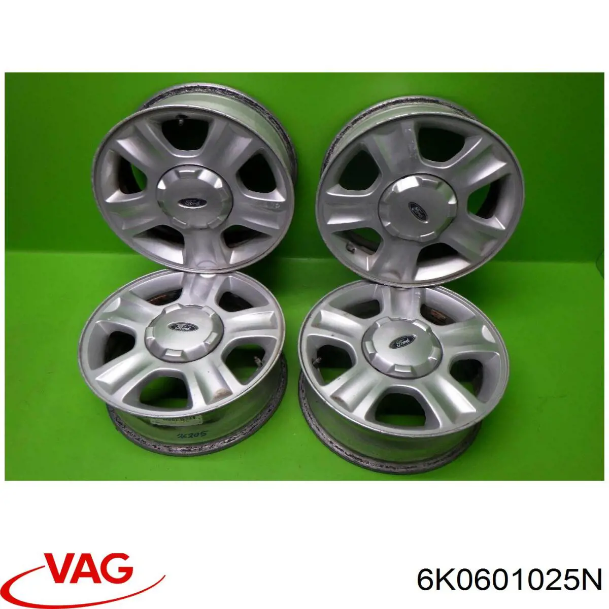 6K0601025N VAG Discos de roda de aleação ligeira (de aleação ligeira, de titânio)