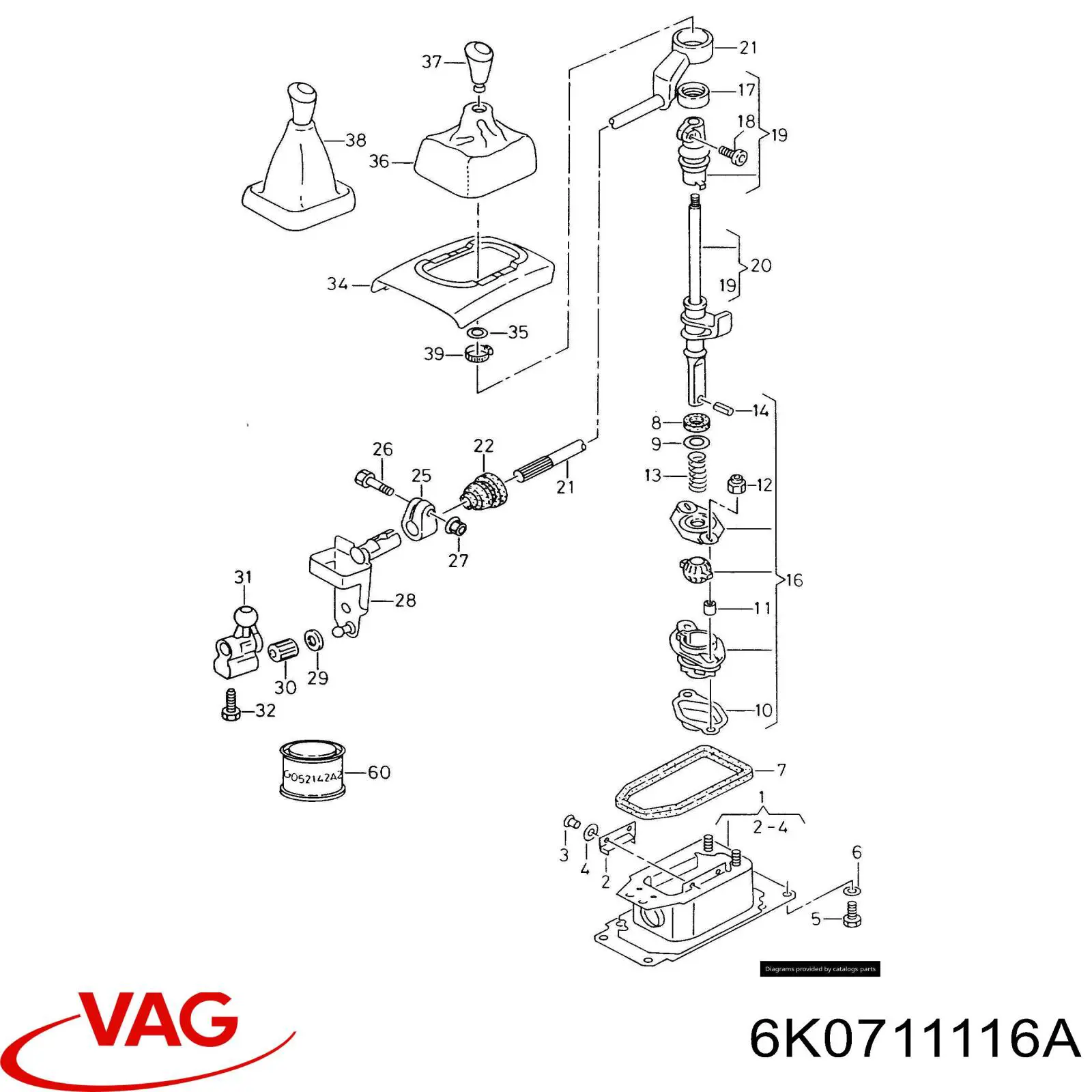  VAG 6K0711116A preço, a partir de  
