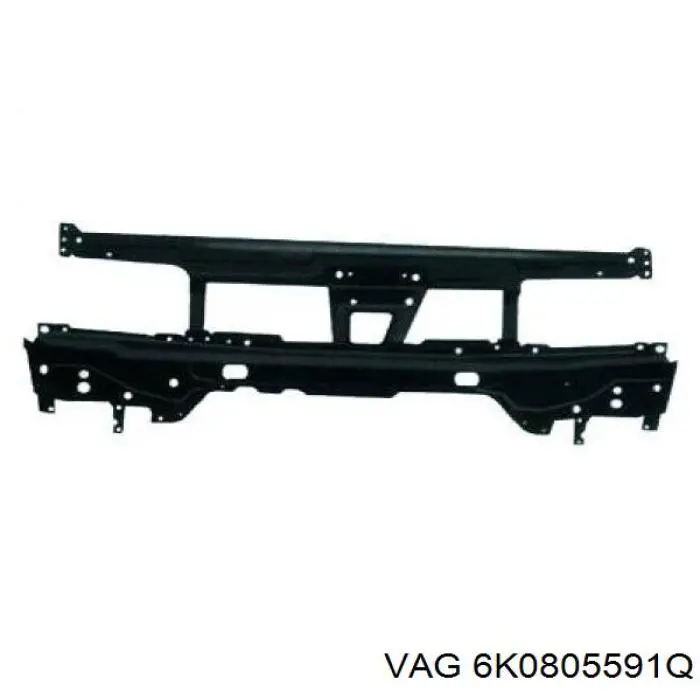 Suporte do radiador montado (painel de montagem de fixação das luzes) VAG 6K0805591Q preço, a partir de 215,77 USD