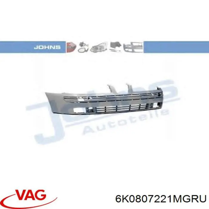 Pára-choque dianteiro VAG 6K0807221MGRU preço, a partir de 86,60 USD
