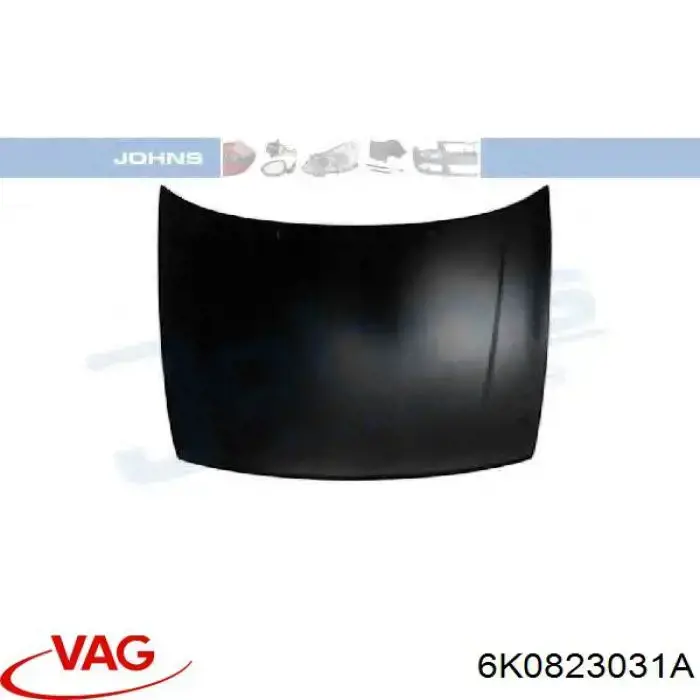 Capota VAG 6K0823031A preço, a partir de 182,17 USD