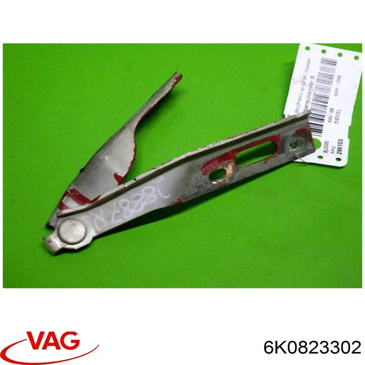 Gozno da capota direito VAG 6K0823302 preço, a partir de 42,64 USD