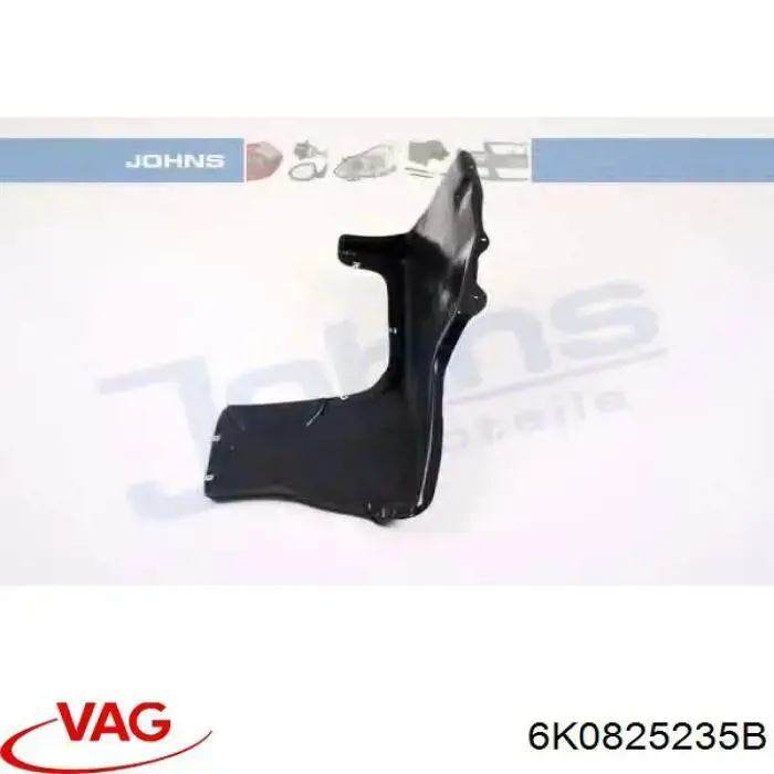 6K0825235B VAG Proteção de motor dianteira