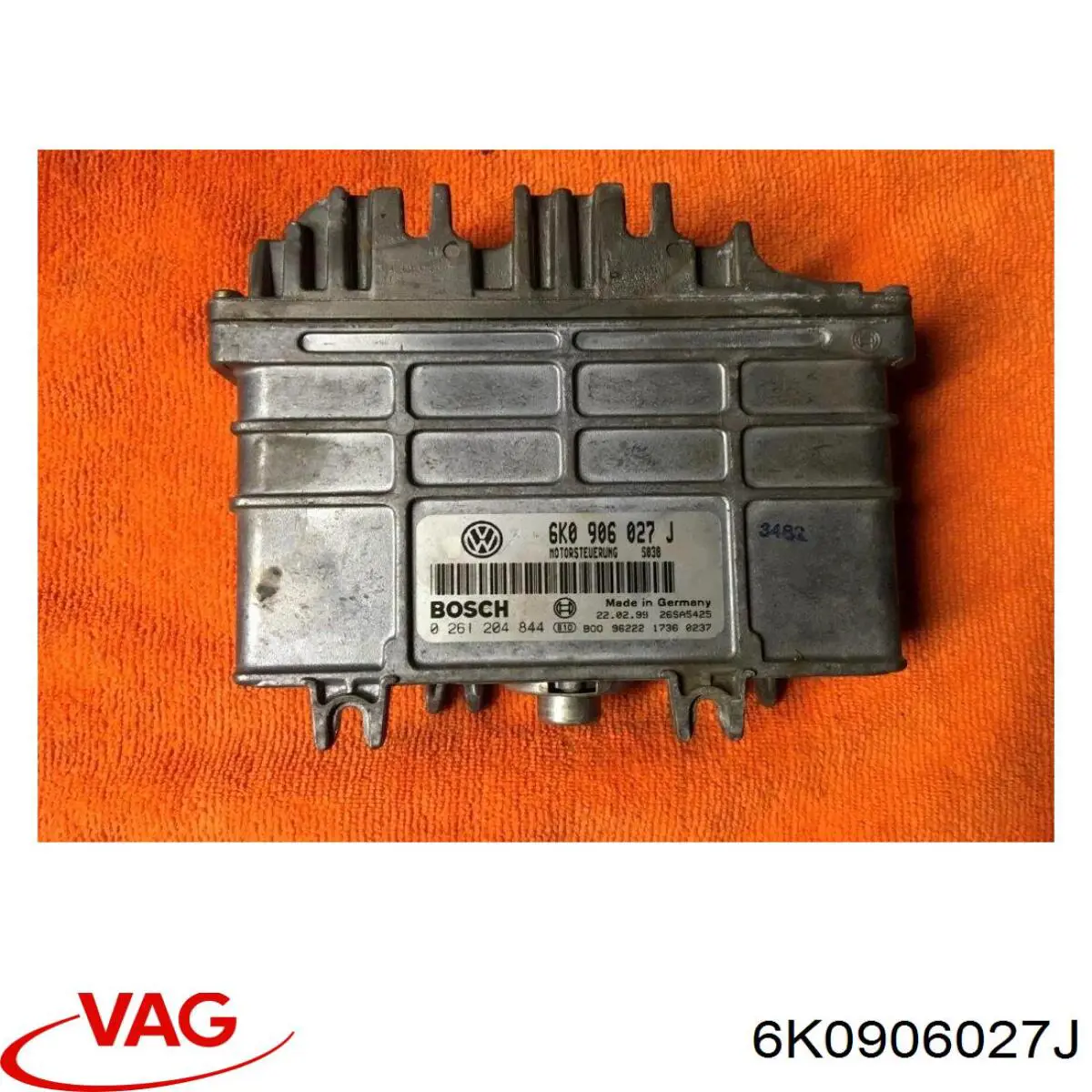 6K0906027J VAG Módulo de direção (Centralina eletrônica) de motor